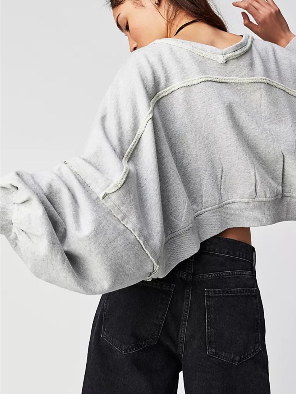 FREE PEOPLE Shrug It Off Sweatshirt SZ L
BNWOT